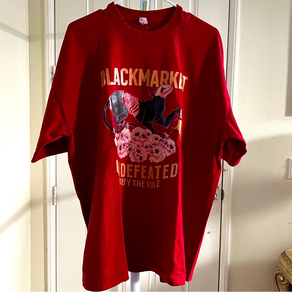 Black Market Undefeated Defy the Rule Shirt